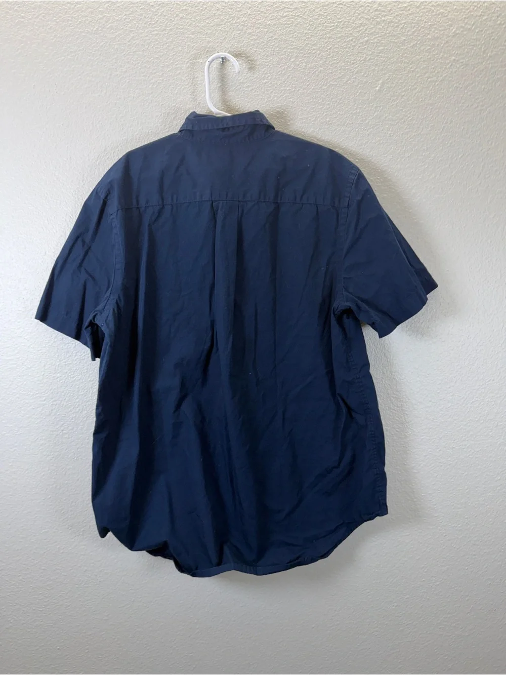 Ralph Lauren Navy Short-Sleeve Button-Down Shirt